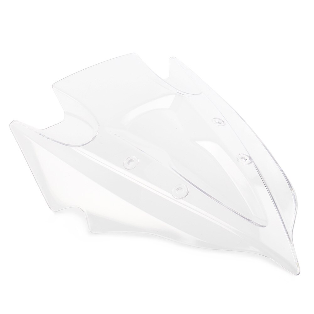 Motorcycle Windshield Windscreen Double Bubble For KAWASAKI Ninja 300 250 ABS Plastic: Clear