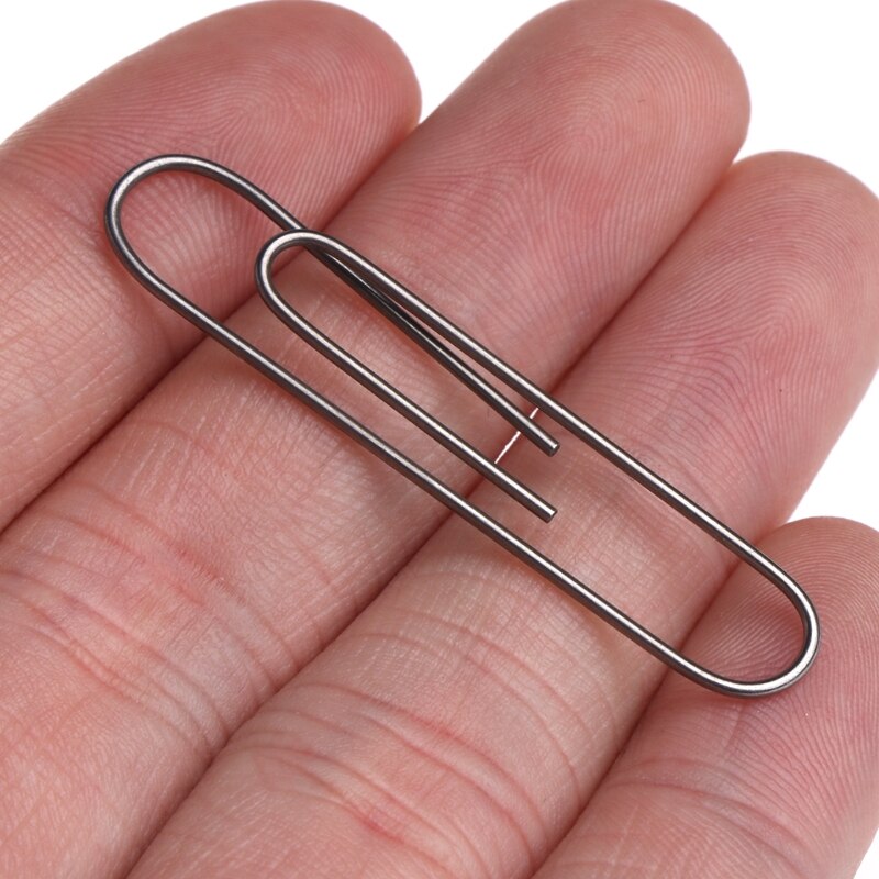 Self Bending Paperclip Nitinol Shape Memory Shift Magic Trick