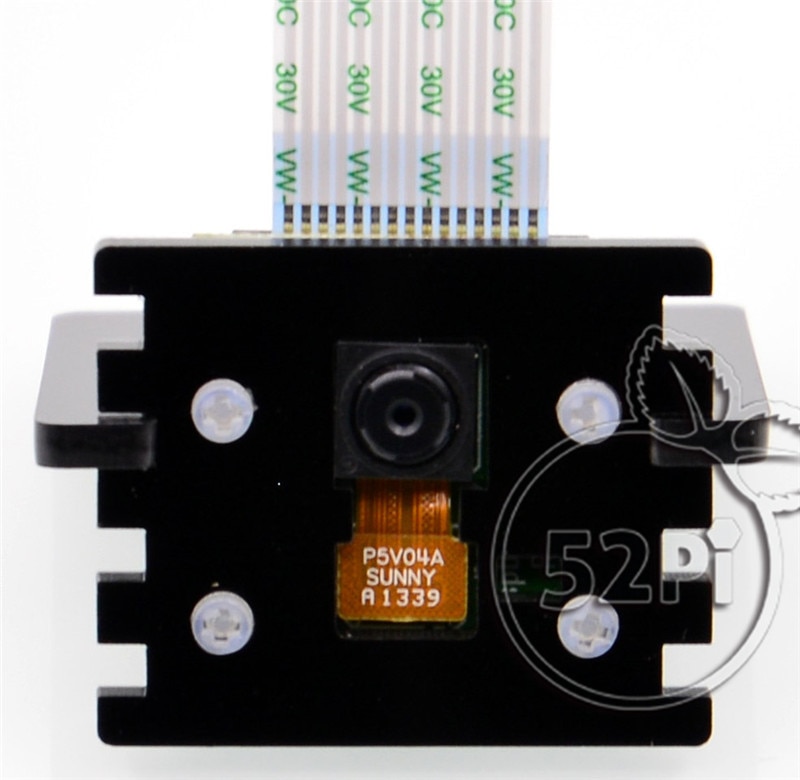 Adjustable Raspberry Pi Camera Mounting Bracket Camera Mount Black Acrylic Camera Bracket