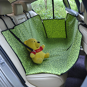 Pet Carriers Hond Auto Pet Seat Cover Hond Autostoel Hond Kofferbak Mat Cover Protector Carrying Voor Katten Honden Mat Hangmat kussen: type1 green cloud