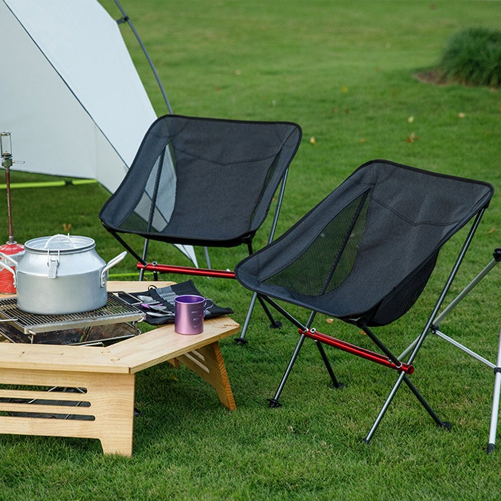 Natuur Hike Camping Stoel Ultralight Opvouwbare Stoel Vissen Stoel Strand Stoel Opvouwbare Reizen Stoel Draagbare Outdoor Bbq Stoel