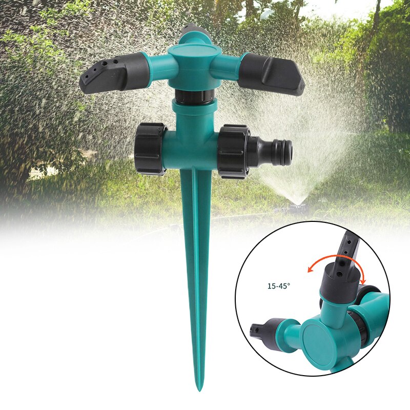 Tuin Zwembad Gazon Sprinkler Automatische Roterende Water Sprinkler Gemak Irrigatiesysteem Voor Tuin Yard XHC88: Default Title