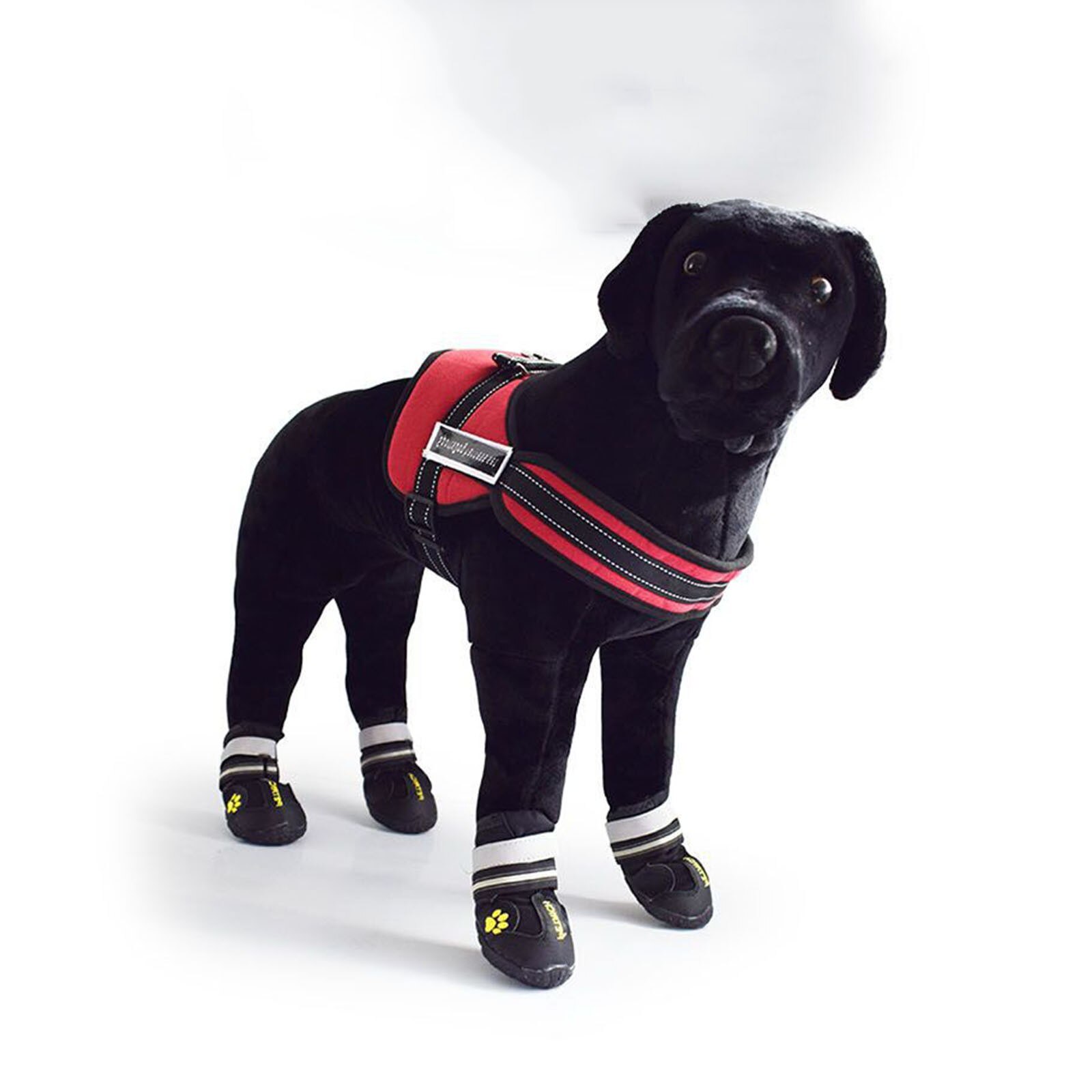 Pet Dog Shoes For Sports Outdoor Wearable For Pets PVC Soles Waterproof Reflective Dog Boots for Small Medium Large Dog accessor