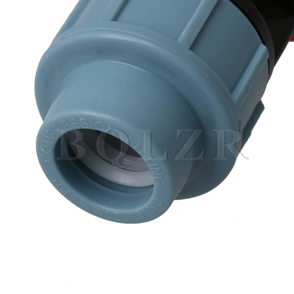 BQLZR T-Handle Shut Off Valve 63mm Plastic Ball Valve for Venting Multicolor