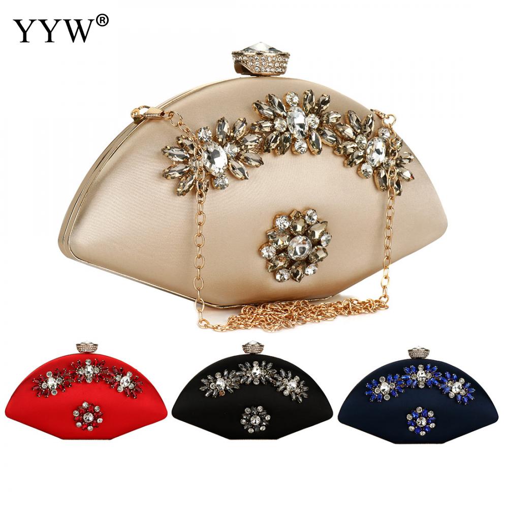 Women'S Bag Over Shoulder Clutch Bag For Women Rhinestone Evening Clutches With Luxury Wedding Purse Female Handbags Bolso