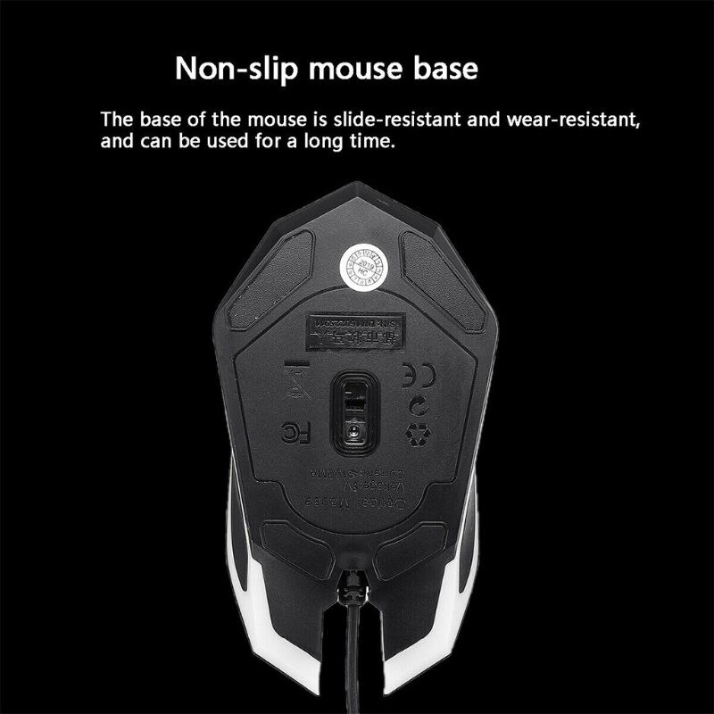4Pcs/Set K59 Wired USB Keyboard Illuminated Gaming Mouse Pad Backlight Headset
