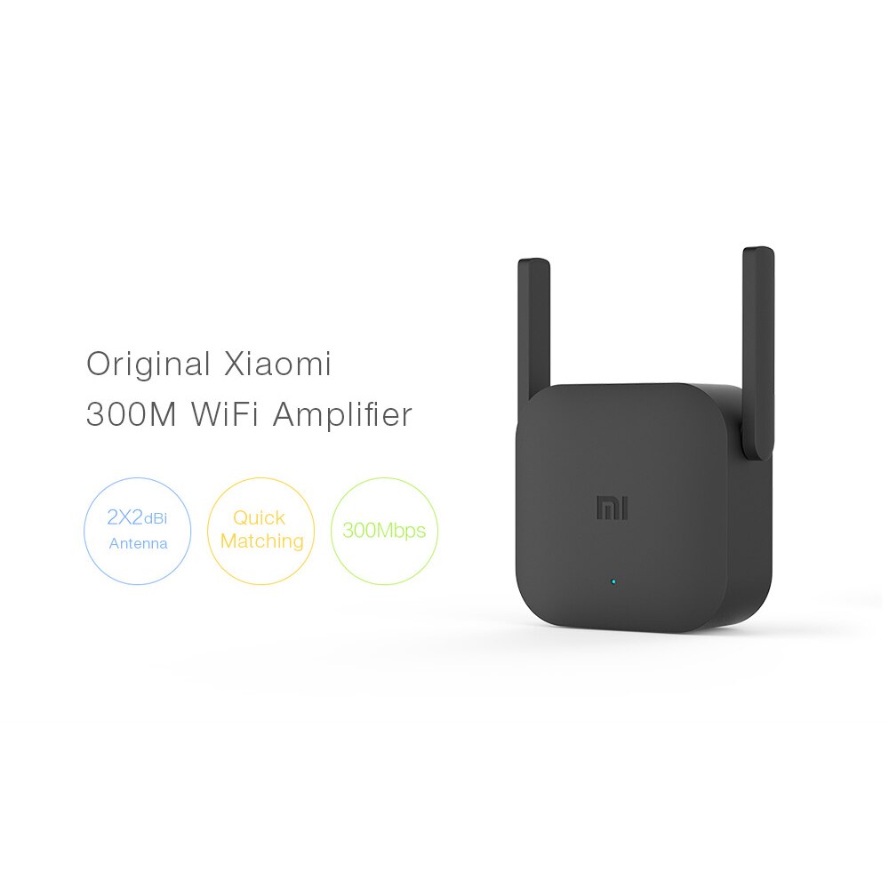Xiaomi mijia pro 300m wifi router forstærker netværk expander repeater power extender roteador 2 antenne til mi router wi-fi