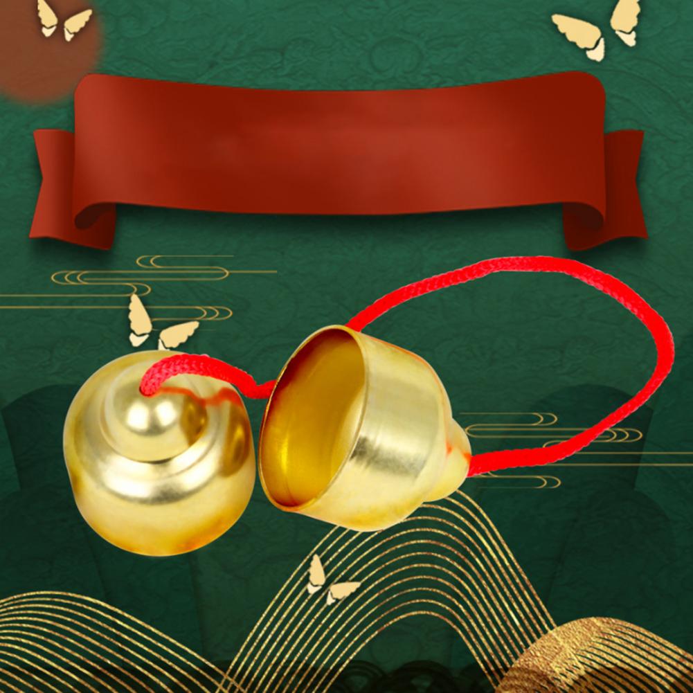 Clochette amusante avec corde, Instrument de Percussion éducatif, équipement de musique, jouet de Percussion Portable pour enfants