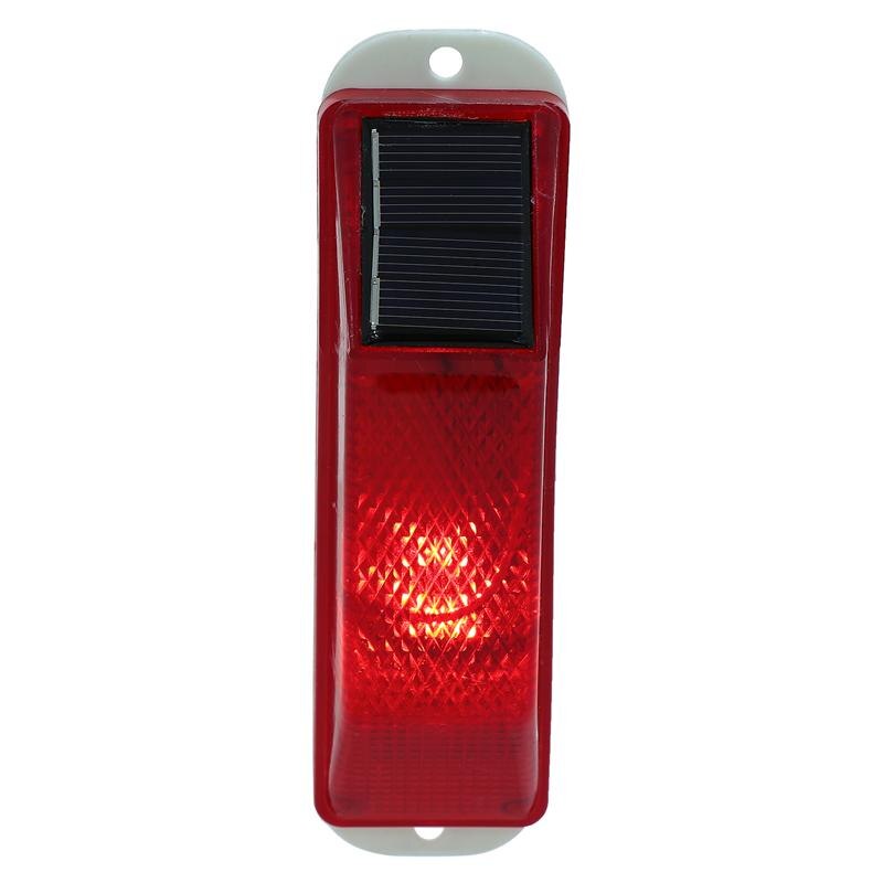 Solar Warning Light Warning Light Waterproof Warning Light Red And Yellow Reflective Cursor Solar Warning Light