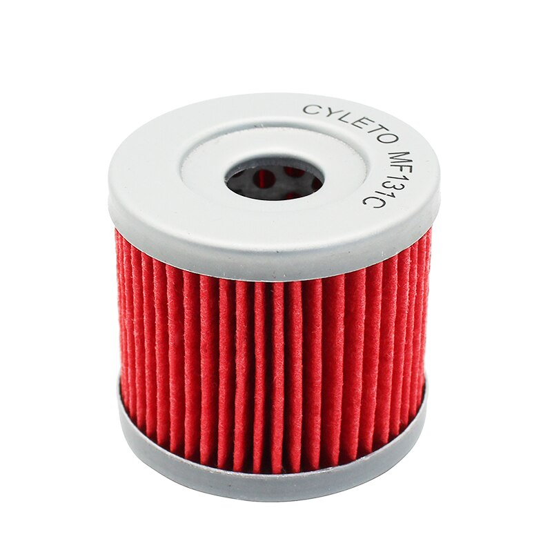 Cyleto filtro de aceite para motocicleta para Hyosung 125 GA125 RT125 GF125 RX125 XRX125 GT125 cometa GT125R GT250 GT250R GV125 Aquila GV250: 1pc-red