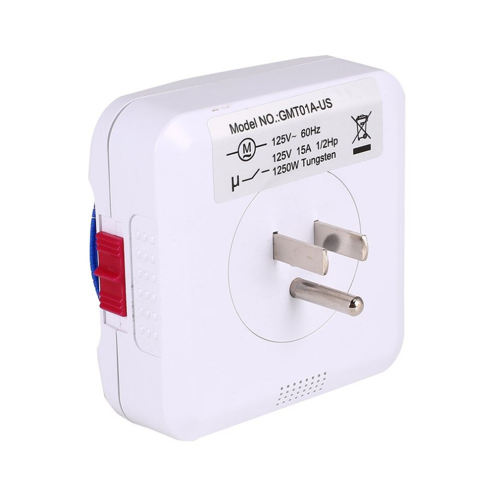 Timer Switch 24 Hours Plug in Mechanical Grounded Programmable Smart Countdown Socket Indoor Auto Power off 230V