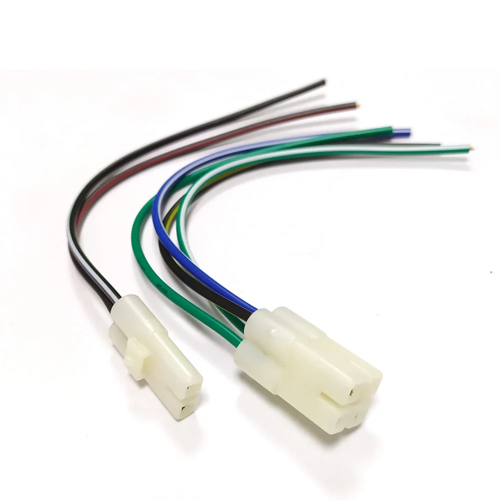 Motorcycle Ignition Coil CDI Electric Cable Wire Harness Plug Head for GY6 50cc 125cc 150 ZJ125 Scooter ATV Moped Parts