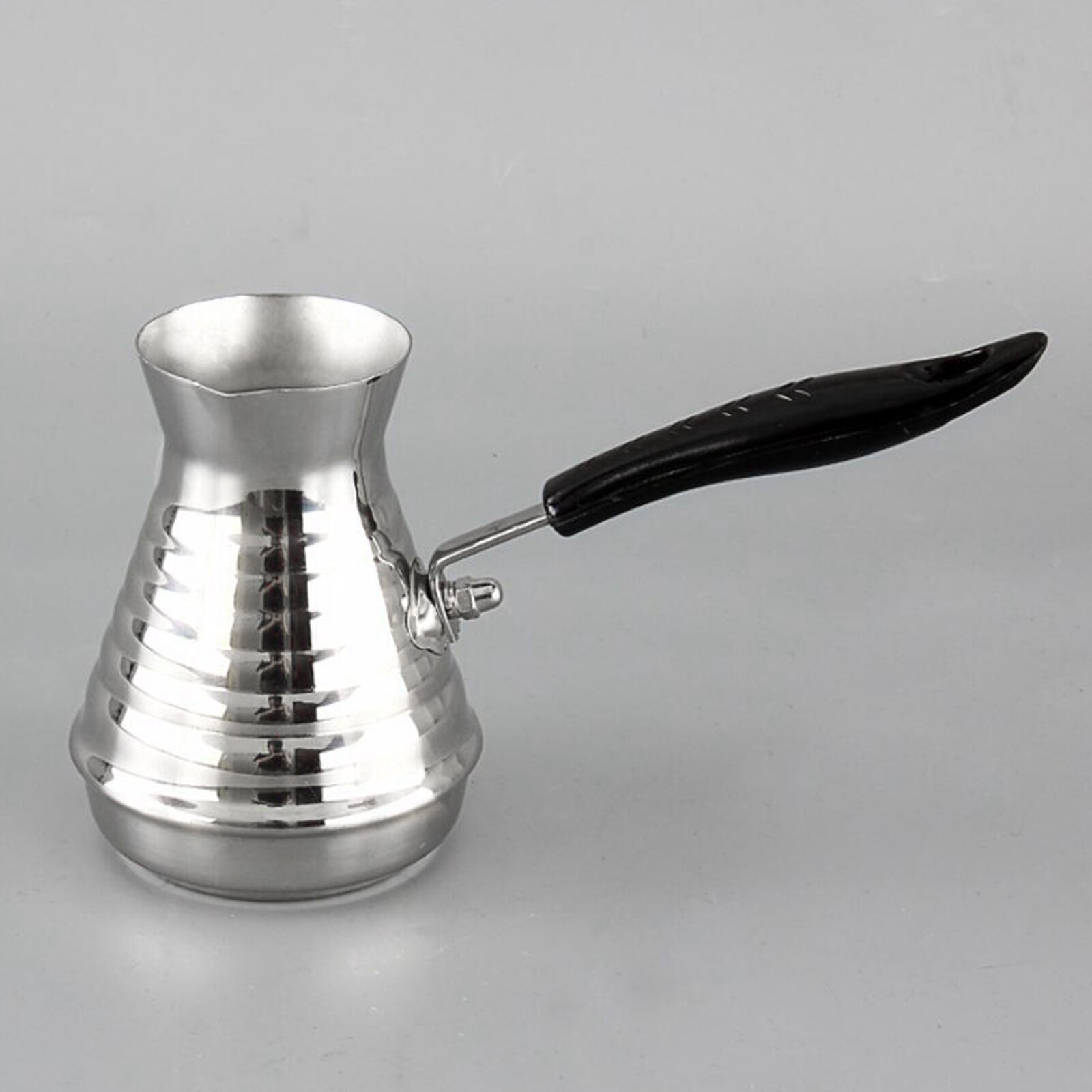 Long Handle Moka Pot Turkish Arabian Stainless Steel Coffee Pot Butter Melting Pot Warmer Coffee Utensils: 650ml