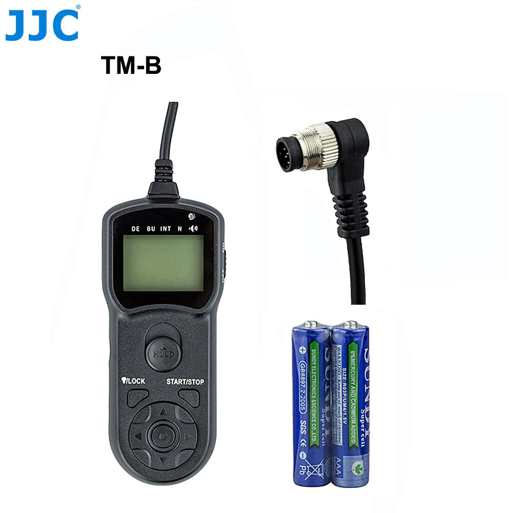 JJC MC-DC2 Intervallometro Timer di Controllo Remoto per Nikon Z6II Z7II Z7 Z6 Z5 D750 D780 P1000 D7500 D7200 D5600 D5500 D5300 D5200: TM-B
