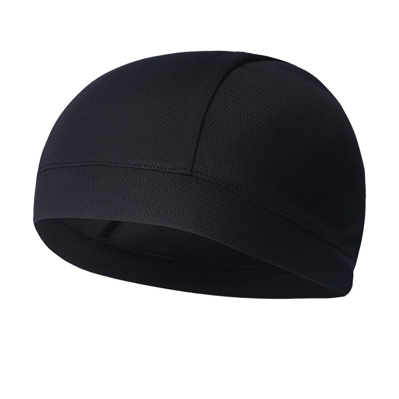 Nueva gorra de verano para hombre, elástica, transpirable, absorbe el sudor, diadema de Color sólido para deportes al aire libre, ciclismo, correr, casco, coche, Sty