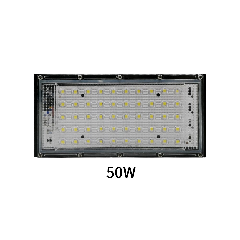 50W 100W Led Floodlight Solar Light Waterproof Outdoor LED Reflector Light Garden Lamp AC 220V-240V Spotlight Street Lighting: 50W-cold white