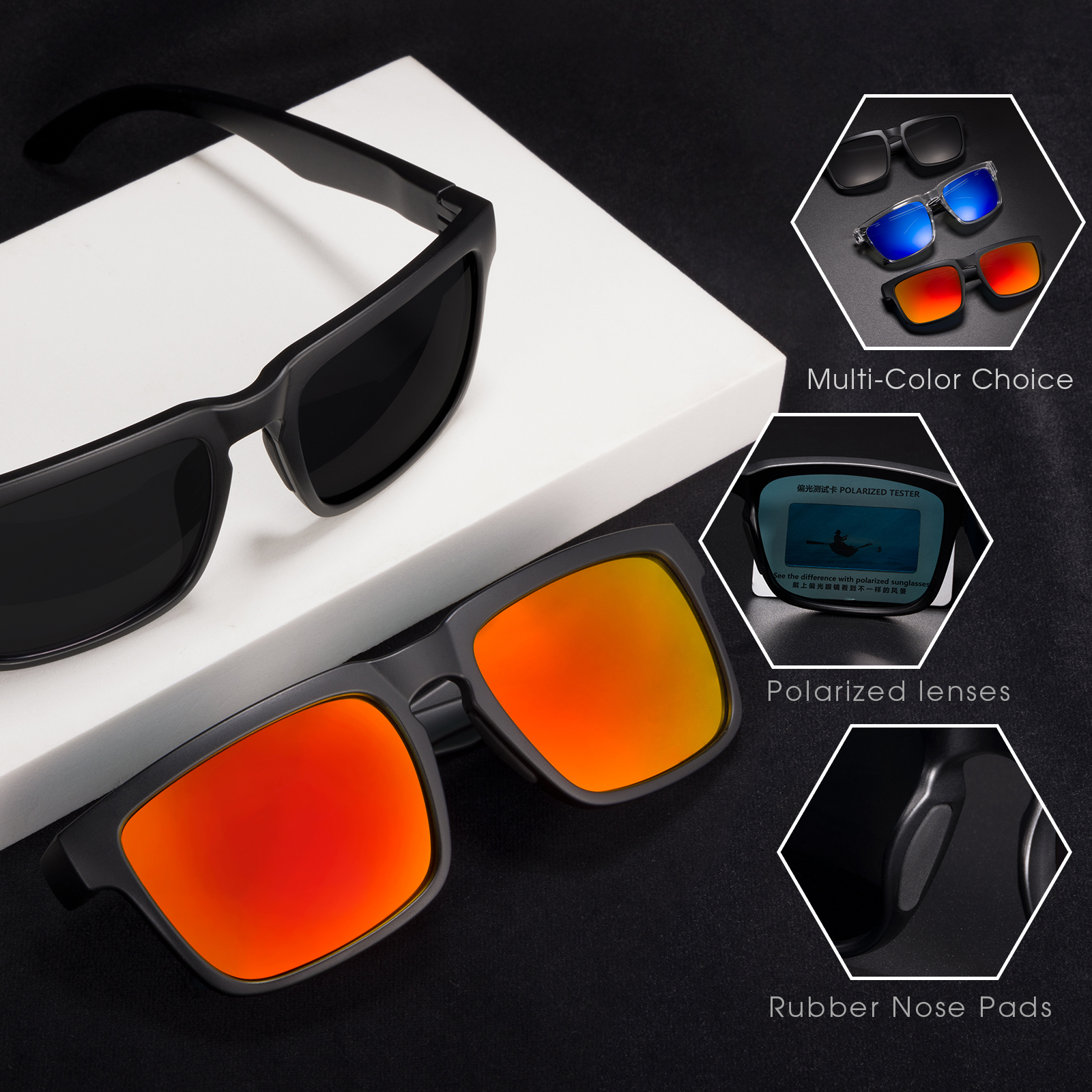 Kapvoe Gepolariseerde Fietsbril Heren MTB Mountainbike Brillen Dames Fiets zonnebril Rijden Vissen Wandelbril