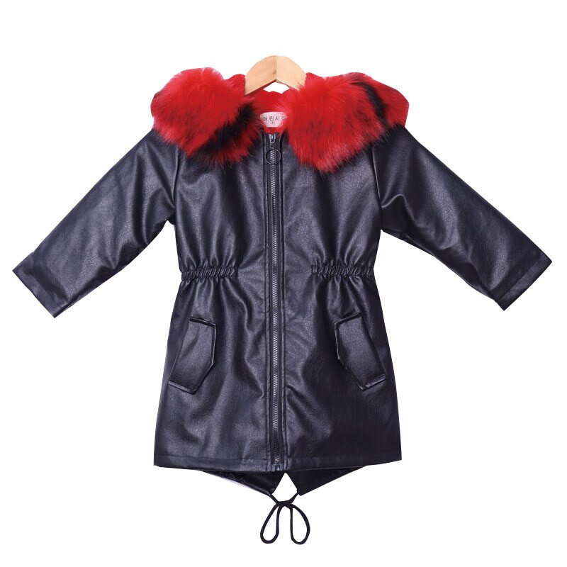 Mode Hooded Lange Mouwen Effen Kleur Vrouwen Faux Leren Jas Dames Biker Leren Jas met Ritszakken Uitloper (Color : Brown, Size : L
