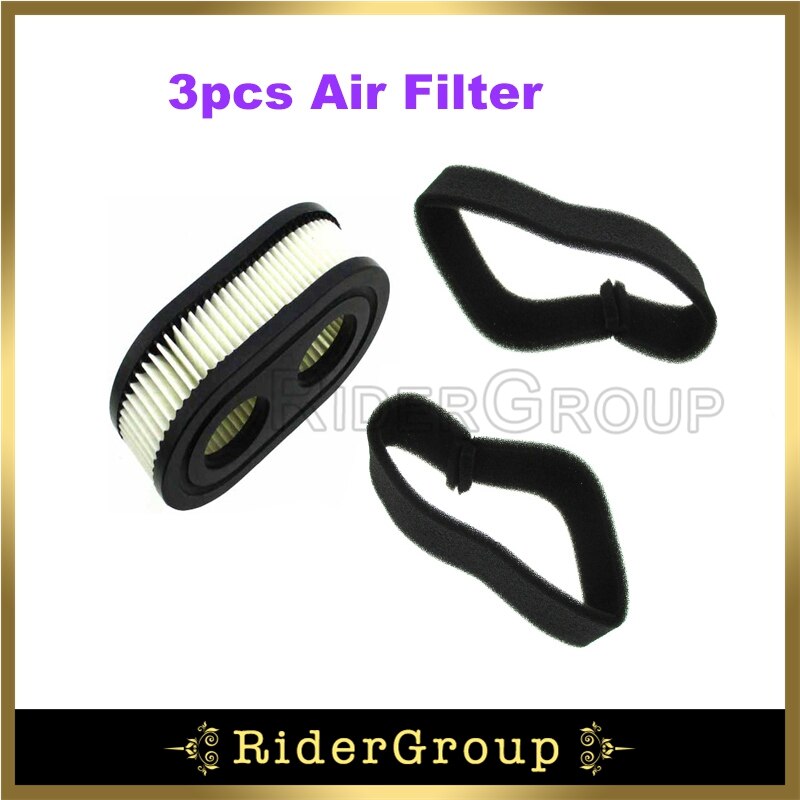 Luchtfilter Voor Briggs Stratton 09P702 Cartridge 550E 550EX Serie Vervangt 798513 Tuin Machine Onderdelen: 3pcs