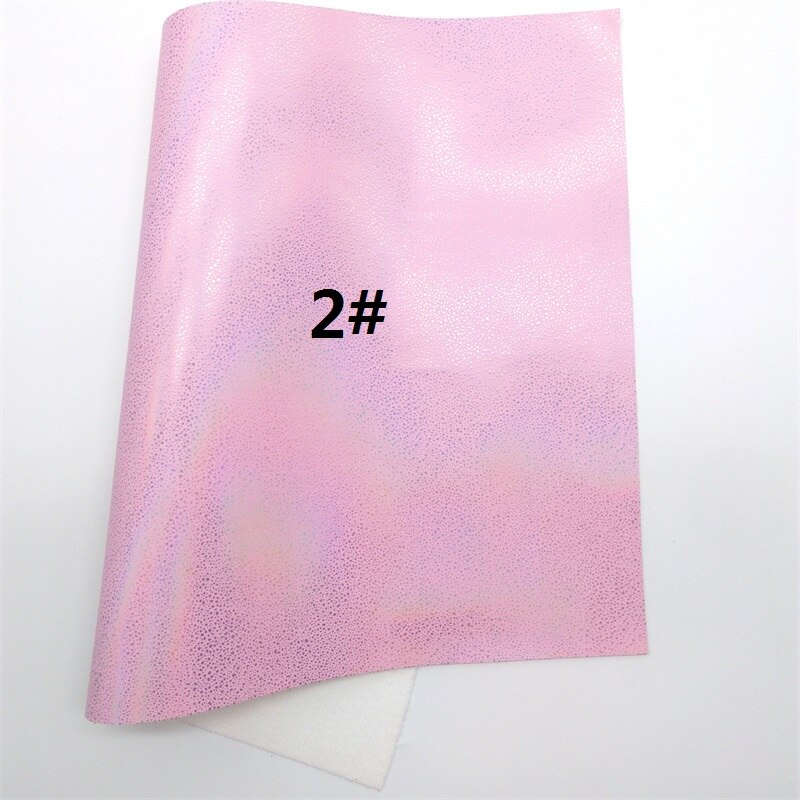 PINK Glitter Fabric, Glitter SUEDE Faux Leather Fabric, Synthetic Leather Sheet For Bows A4 Size 8"x11" Twinkling Ming XM099: 2