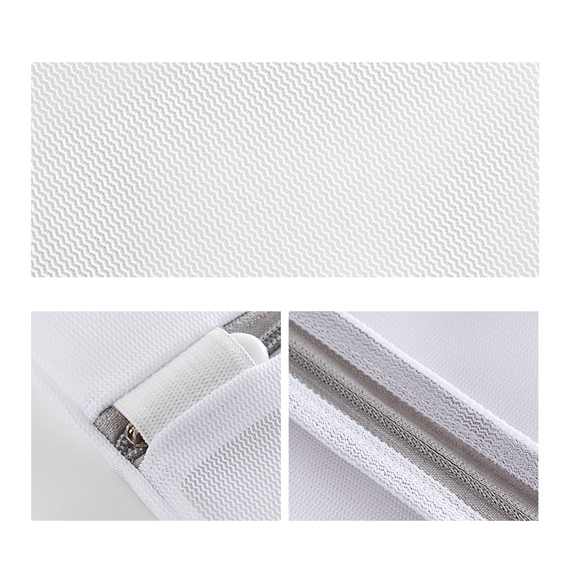 Zipper Mesh Laundry Bag Polyester Laundry Wash Bags Coarse Net Laundry Basket Laundry Bags for Washing Machines Mesh Bra Bag