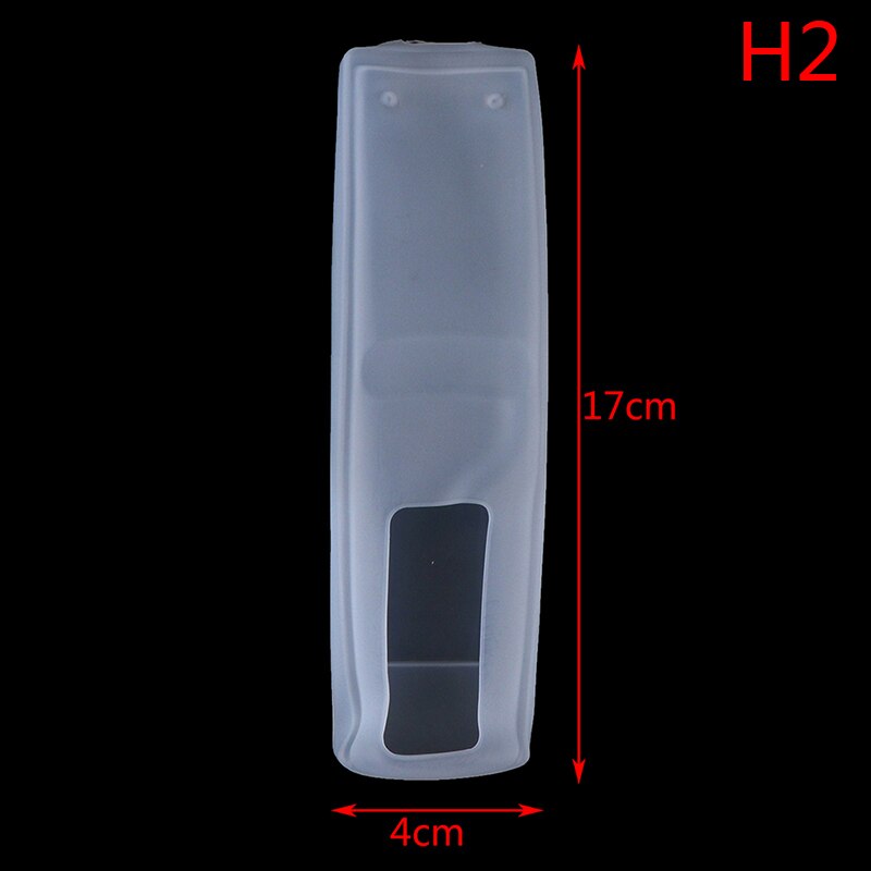 transparent Staub Schützen Schutz Lagerung Tasche Tragbare Silikon Luft Kondition Kontrolle fallen TV Fernbedienung Abdeckung: H2