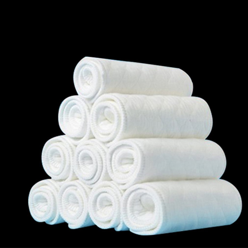 10Pcs Baby Products Absorbent Folding Cotton Cotton Newborn Diapers Baby Cotton Ecological Safe Soft Cotton Diapers