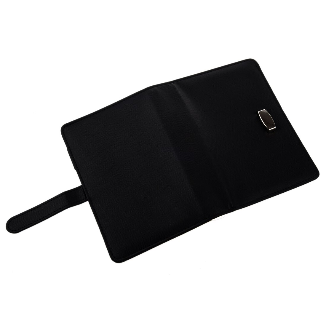 Pocket Organiser Planner Leather Filofax Diary Notebook Black