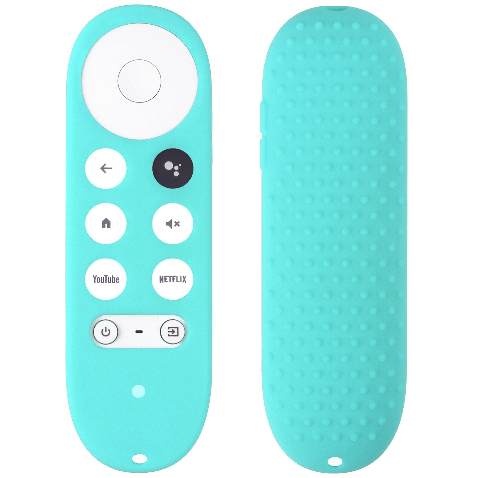 top selling Silicone Protective Case for Chrome-cast with Google TV Remote ShockProof Cover Support and