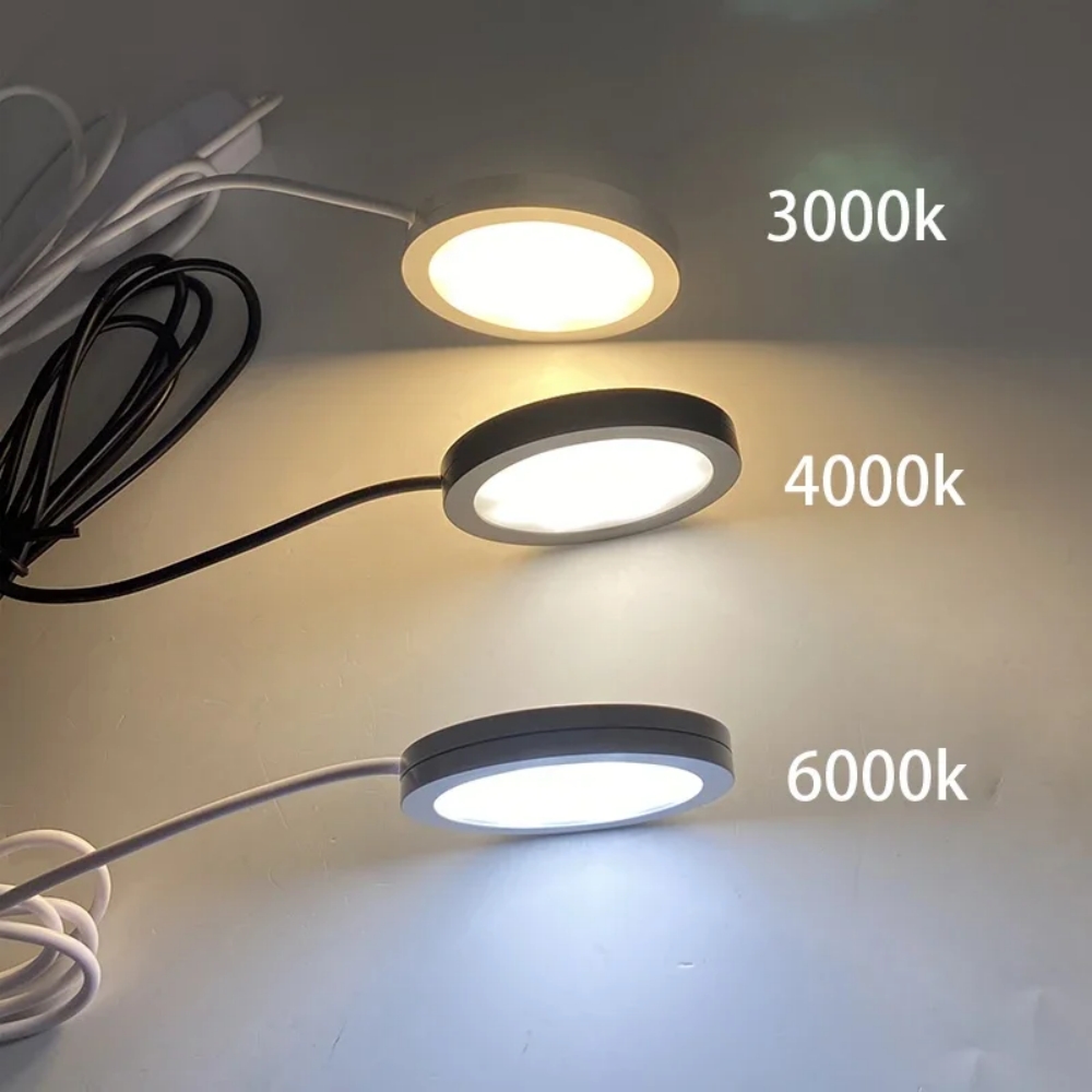 Køkken underskab led-lys vitrineskab hylde campingvogn autocamper indvendigt skabslys  dc 5v x 3w usb led-lys natlampe