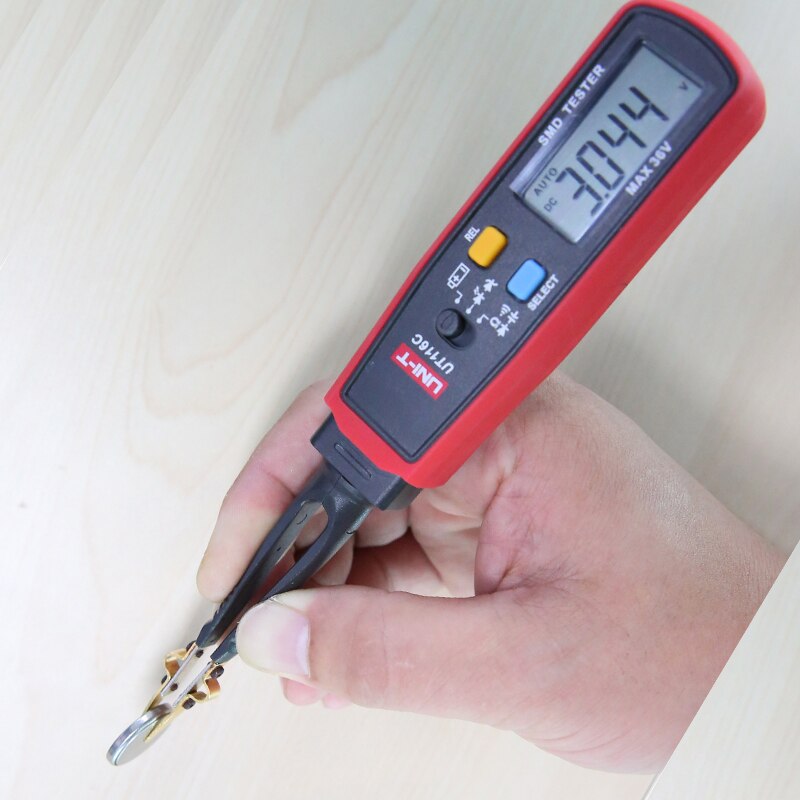 Medidor de parámetros UNI-T UT116C/UT116A SMD, resistencia, condensador, diodo (RCD), multímetro Digital SMD