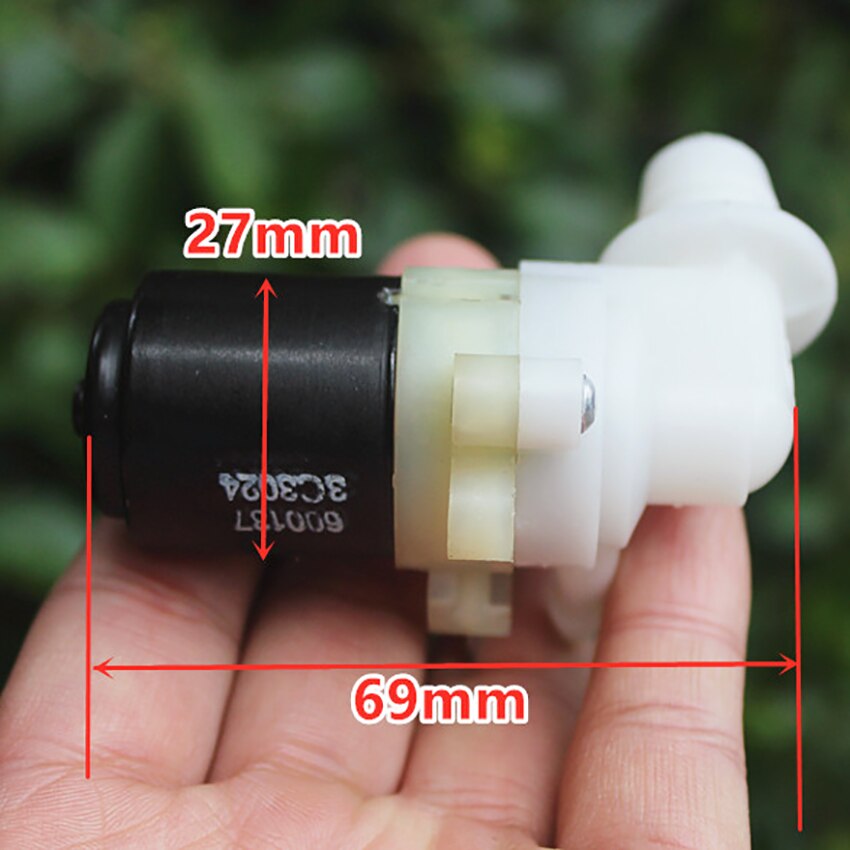 Miniature Centrifugal Pump DC5V 6V Large Flow Cycle Small Water Pump with Inlet and Outlet DC Small Motor Centrifugal Pump