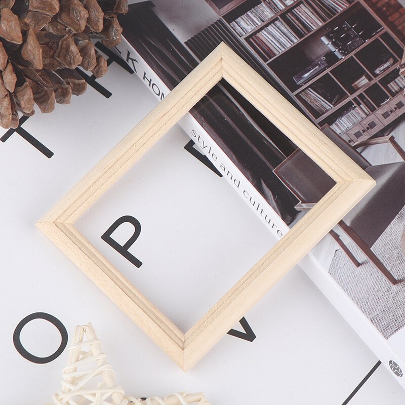 1/12 Dollhouse Miniature Accessories Resin Photo Frame Simulation Furniture Model Toy For Children Doll House Decoration