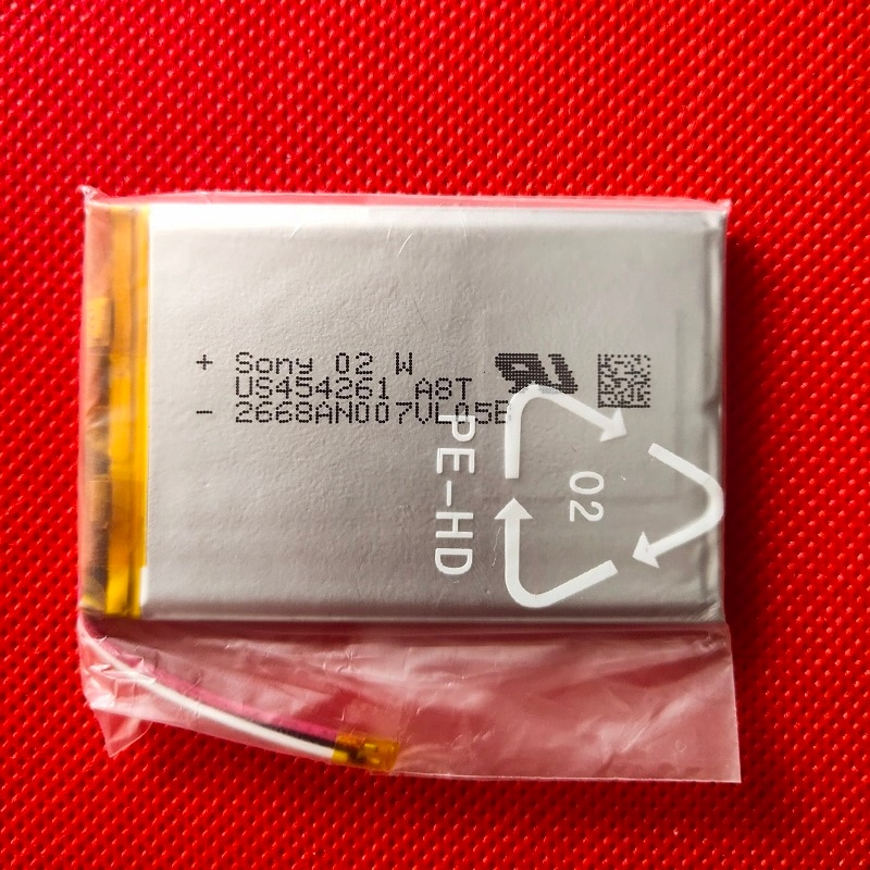 Batterij voor Sony ZX100 ZX300 Speler NW-ZX100 NW-ZX300 Li-Polymeer Oplaadbare Accumulator Vervanging 3.7 V 1500 mAh Traceerbare