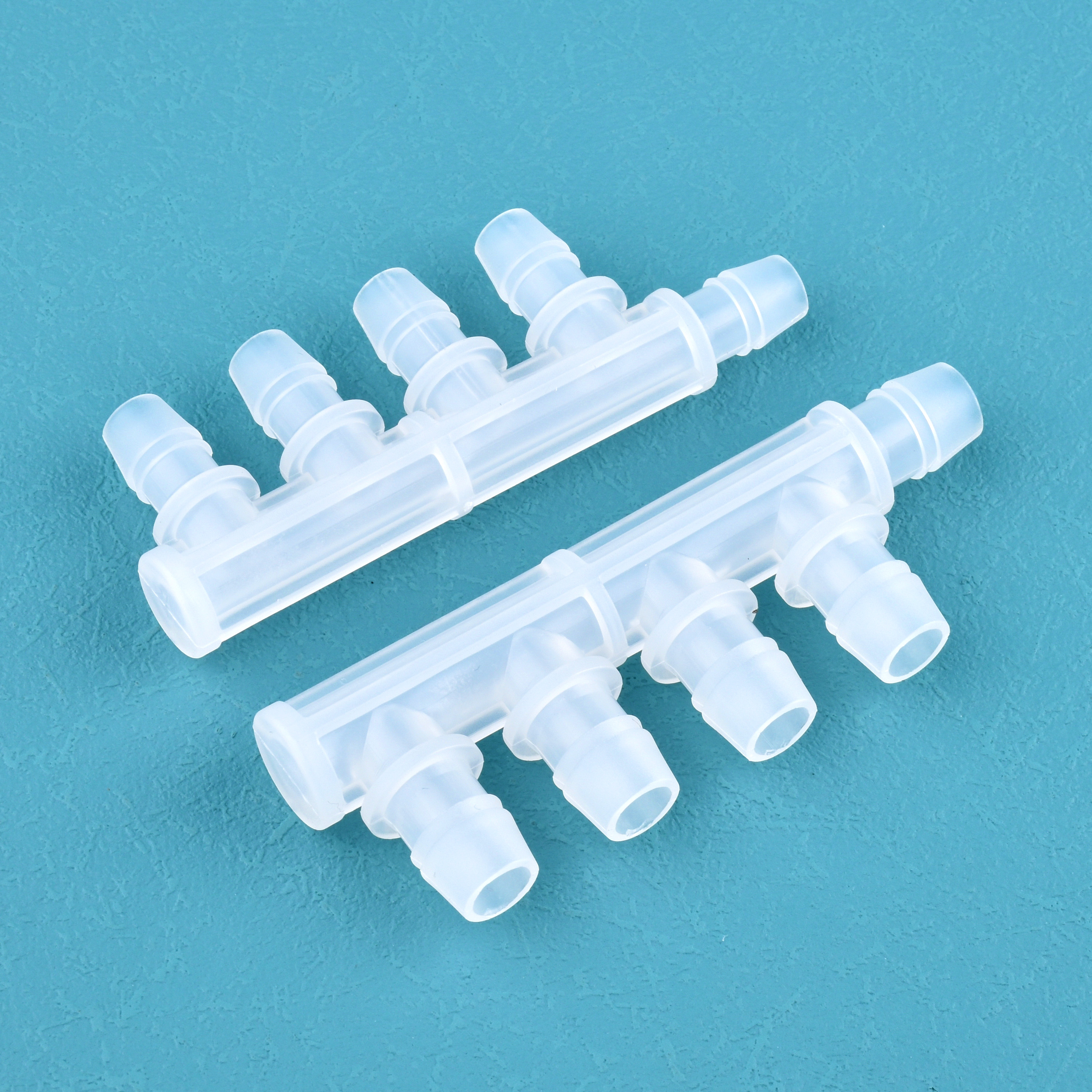 Connettore a 5 gareggiare lato PP 2 ~ 200 pz/lotto 2.4 ~ 9.5mm uguale Dia pagoda tubo automatico per irrigazione giunto per irrigazione da giardino