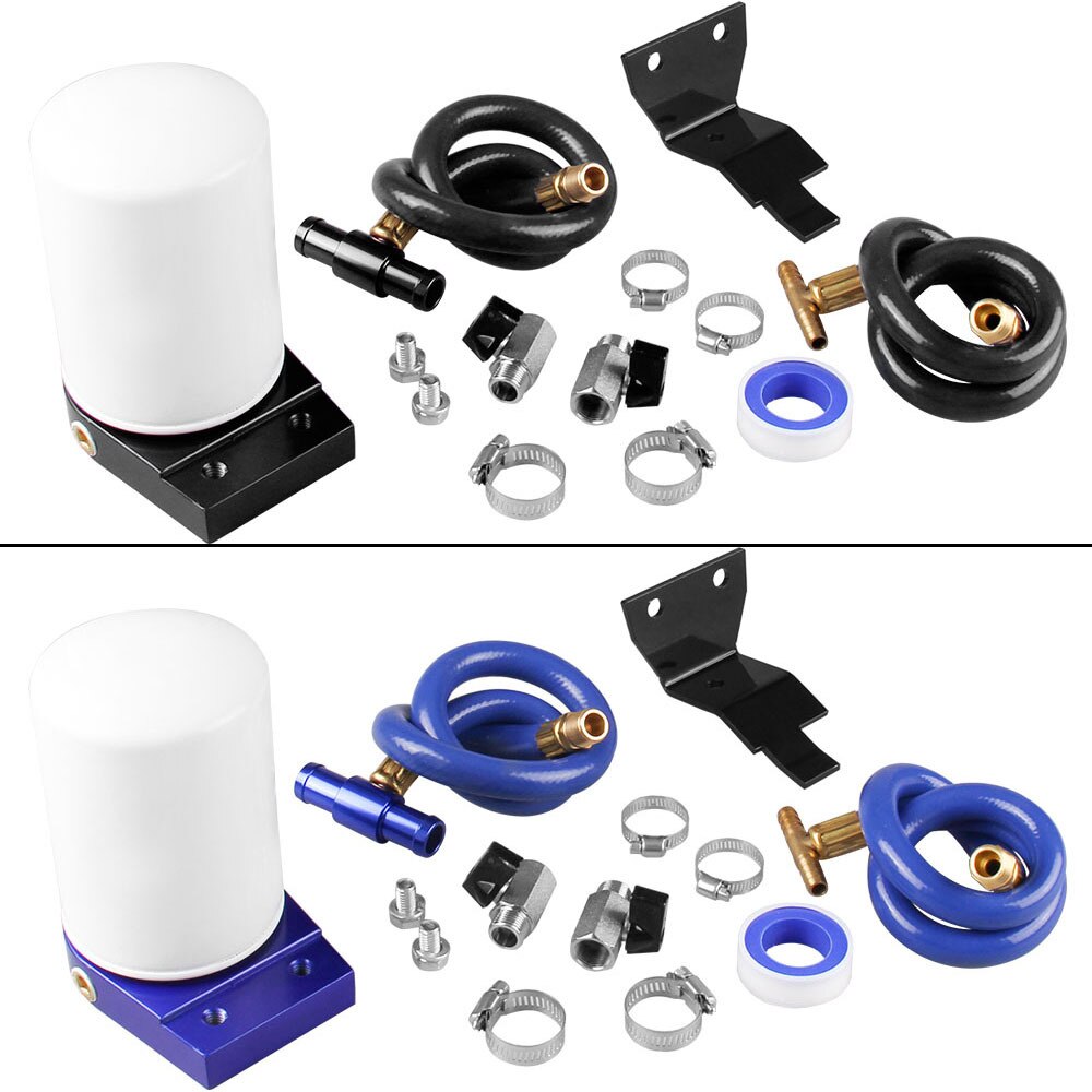 Mishimoto 03-07 Ford 6.0L Powerstroke Coolant Filtration Kit - Blue