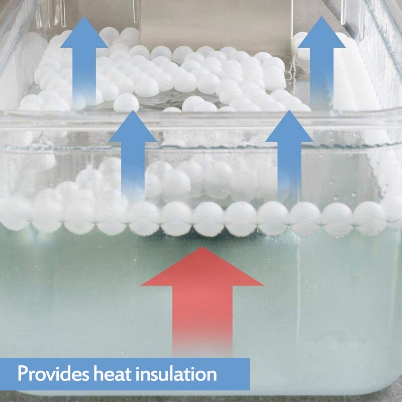 Sous Vide Cooking Balls BPA Free 20mm 200 Balls with Mesh Drying Bag For Immersion Cooker Water Bath Cooking Sous Vide Container