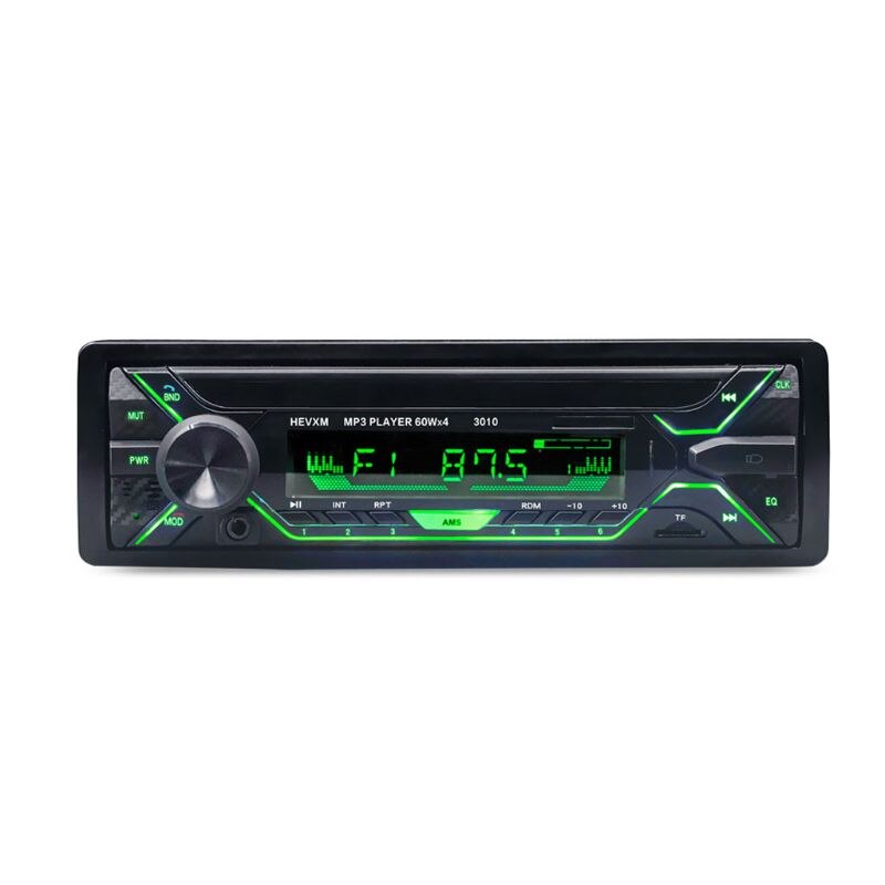 Auto Bluetooth MP3 Muziekspeler Draadloze Afstandsbediening 7 Kleur Lichten Speler