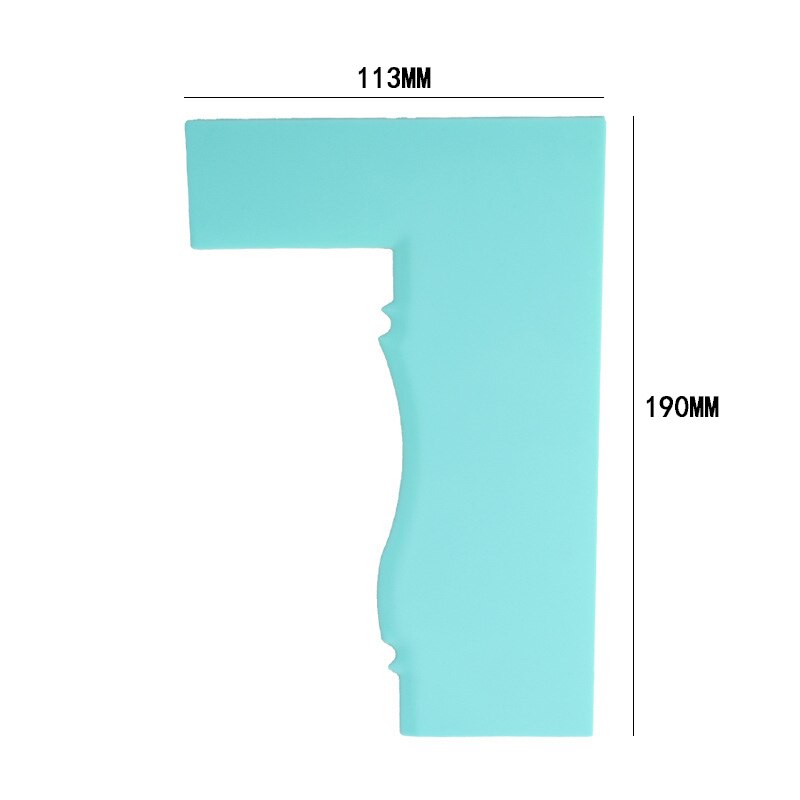 Modelling Smoother Polisher Fondant Cake Scraper Blade Pastry Spatulas Cream Pastry Icing Comb Set DIY Baking Tools For Cakes: H