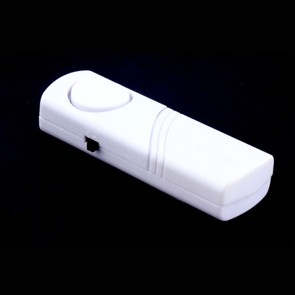 Door Window Wireless Burglar Alarm with Magnetic Sensor Home Safety Wireless Longer System Security Device White