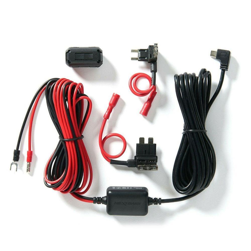 Para caja de fusibles Universal HardWire cámara de salpicadero de coche Kit cable Micro USB duro C5G5: Default Title