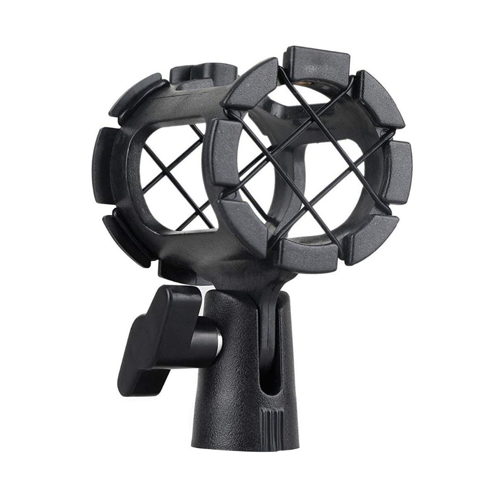 Camera Microphone Shock Suspension Mount Clip Universal Mic Holder Clip Stand Anti Vibration