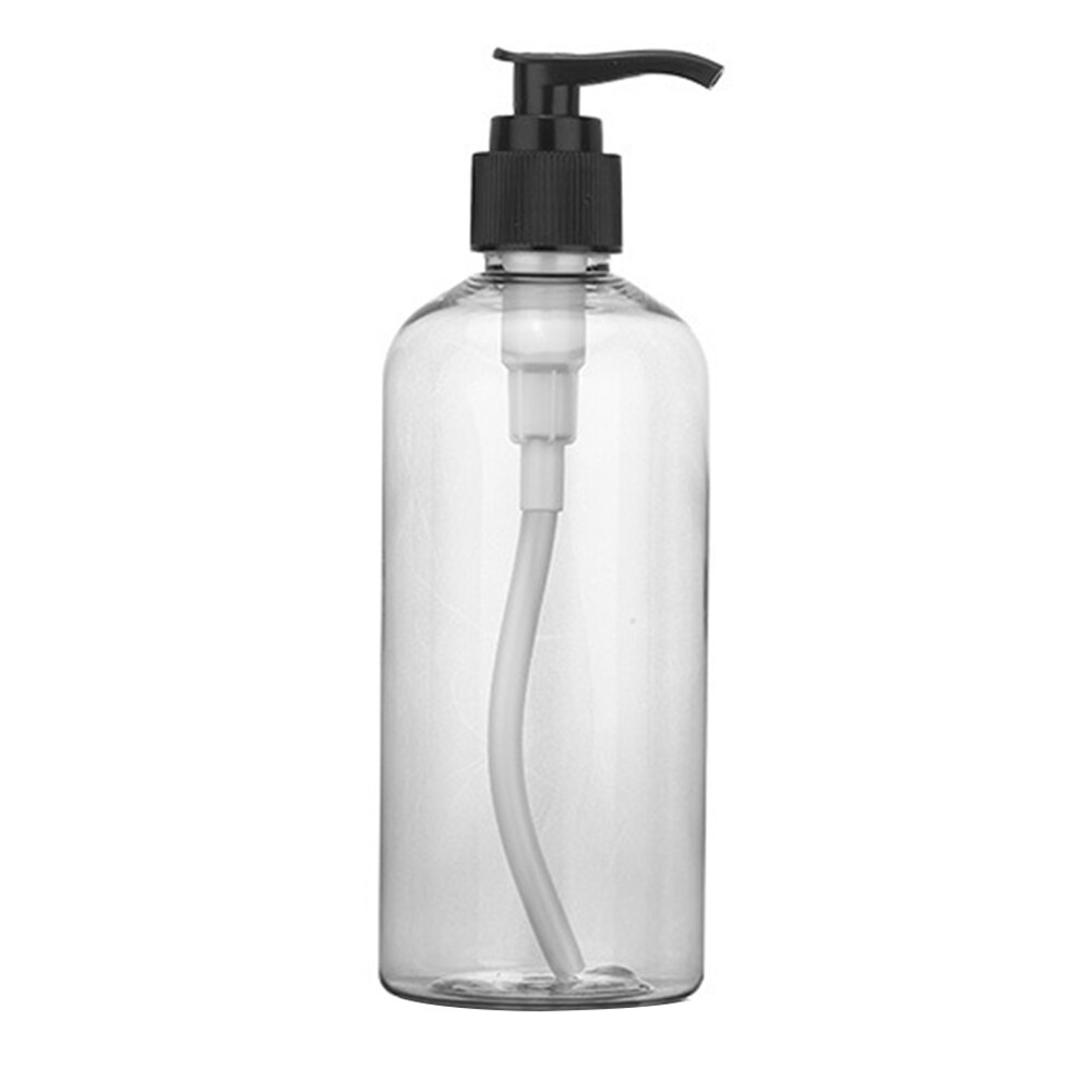 Bouteilles avec pompe vide pour Gel douche, avec distributeur 100/200/300ml: Transparent 300ml