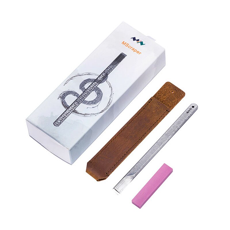 Minirascador de Viper de acero inoxidable, herramientas de mano afiladas y duraderas, con bolsa de cuero portátil y Kit de herramientas de Oilstone 3000, exquisito