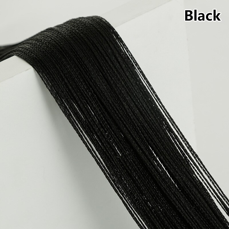 100CM X 200CM Solid Color Curtains Thread Line Curtains For Living Room Door Wall Window Panel Tassel Curtain Home Decoration: 3