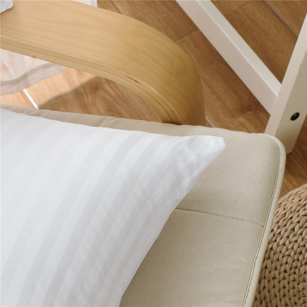 Pillow Core Vacuum Compression PP Cotton Striped Cloth Soft Wrap Waist Sofa Cushion Pillow Core 45 50 55 60