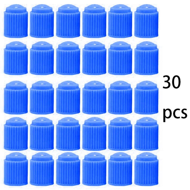 30 pièces valves de pneu ABS plastique Automobile vélo bouchon de Valve de pneu bouchon anti-poussière roue pneu Valve tige bouchons couvre Valve anti-poussière pour voiture: Lavande