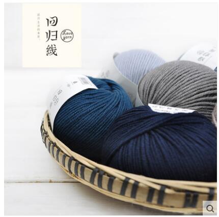 300g(50g*6pcs) 100% Merino Wool Yarn Coarse Wool Hand Woven Knitting Wool Thread Knit Scarf