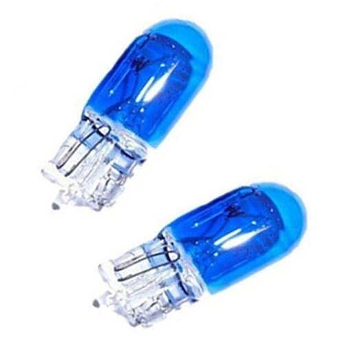 10 st/lot  t10 12v 5w super ljusa vita xenon halogenlampor lampor för bil bil