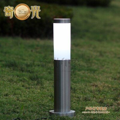 Brief Outdoor Garden Lawn Lamp Stainless Steel Iluminacion Jardin 220v Outdoor Lamp Waterproof Lighting Fitting 45CM/60CM Height